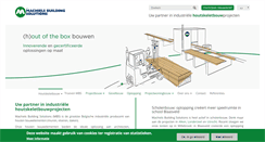 Desktop Screenshot of machielsbuildingsolutions.be